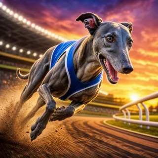 Virtual greyhound racing in the 1xBet app